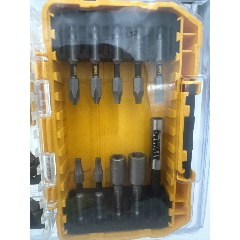 DeWalt 30 Piece Screwdriving Bit Set Tough Grip w/Tough Case DWA30SET NEW